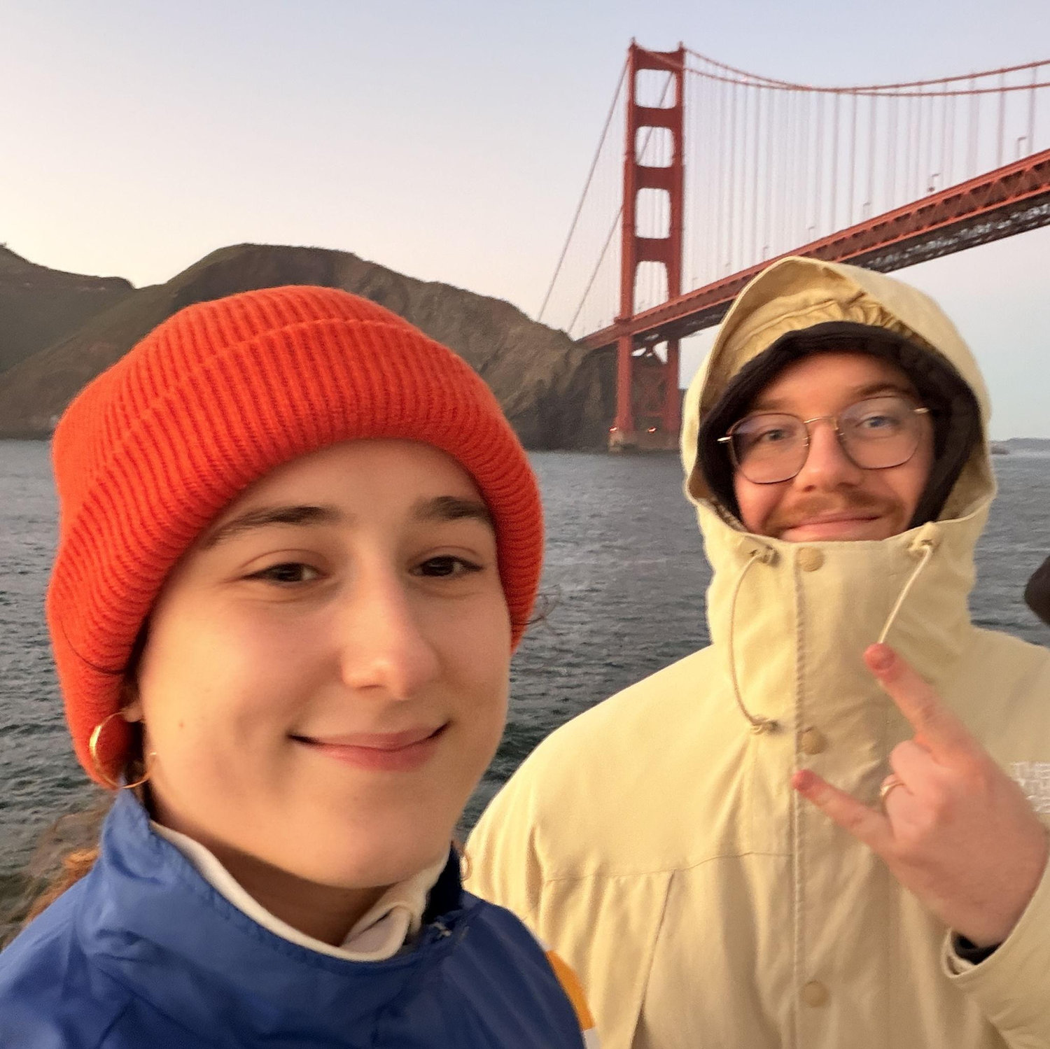 Its freezing cold in California !
On a froid en Californie !