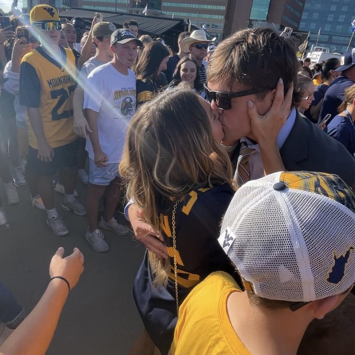 First WVU HOME GAME!!! let’s go mountaineers!!