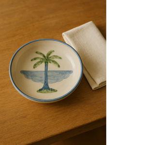 Palm Tree Pasta Plate