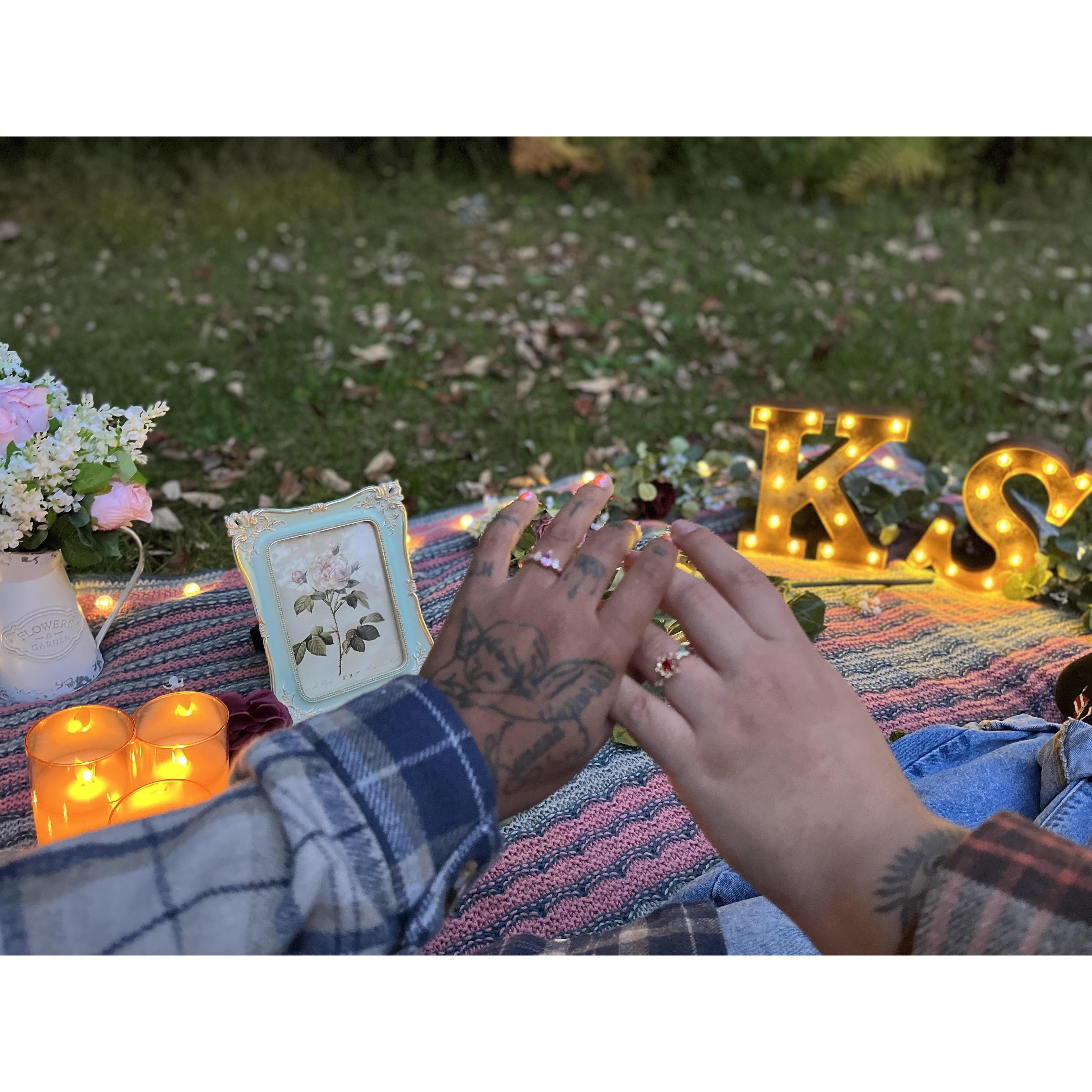Kara's engagement! October 7, 2022