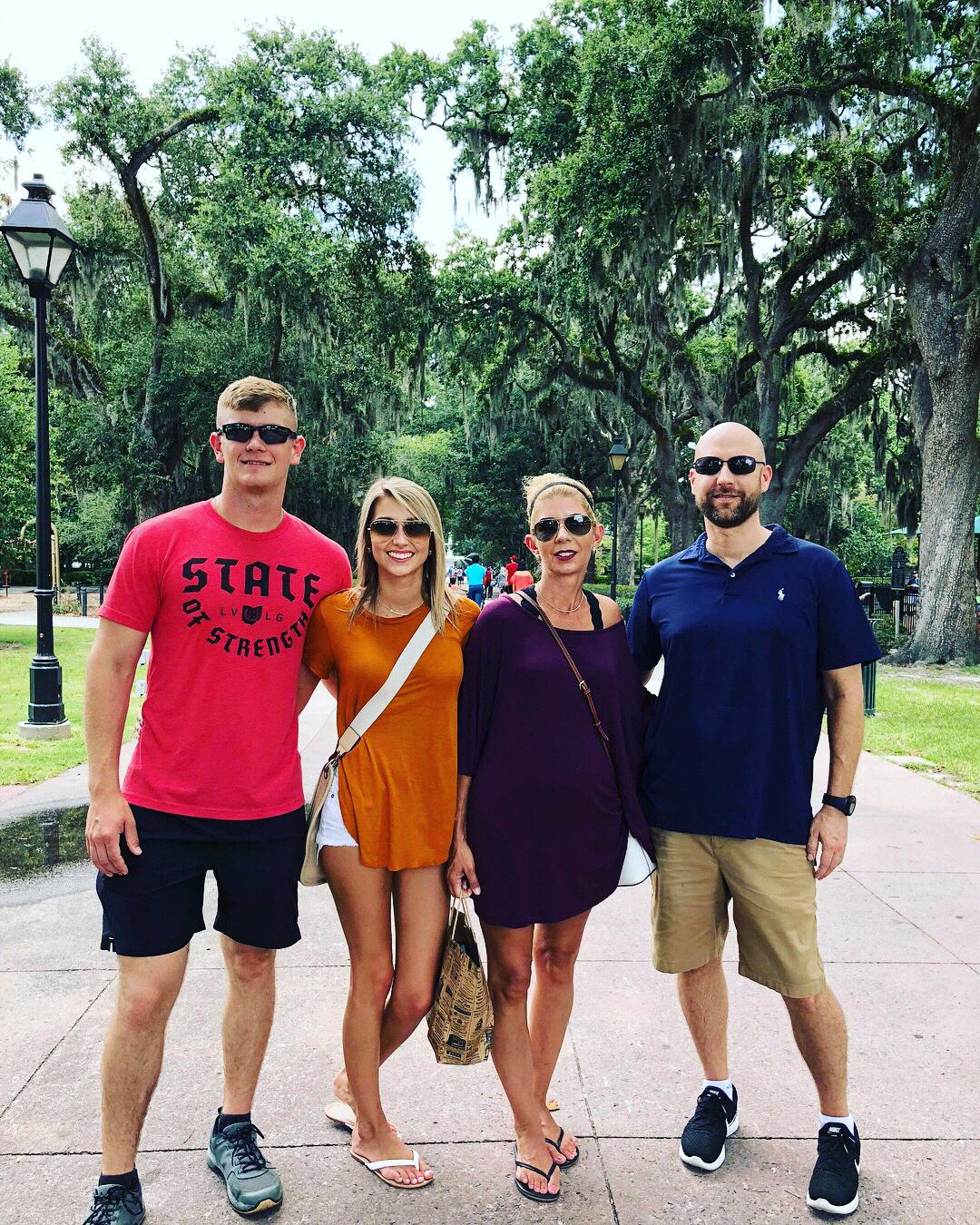 A fun weekend in Savannah, GA with the parents