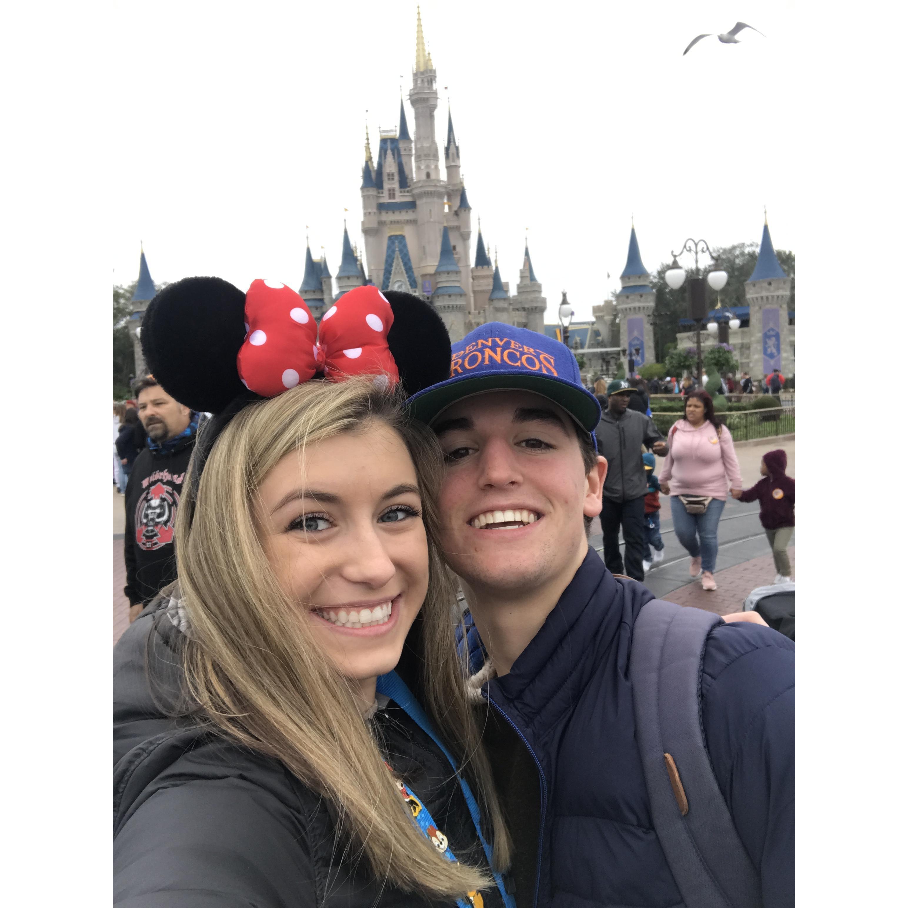 Many trips to Walt Disney World of course!