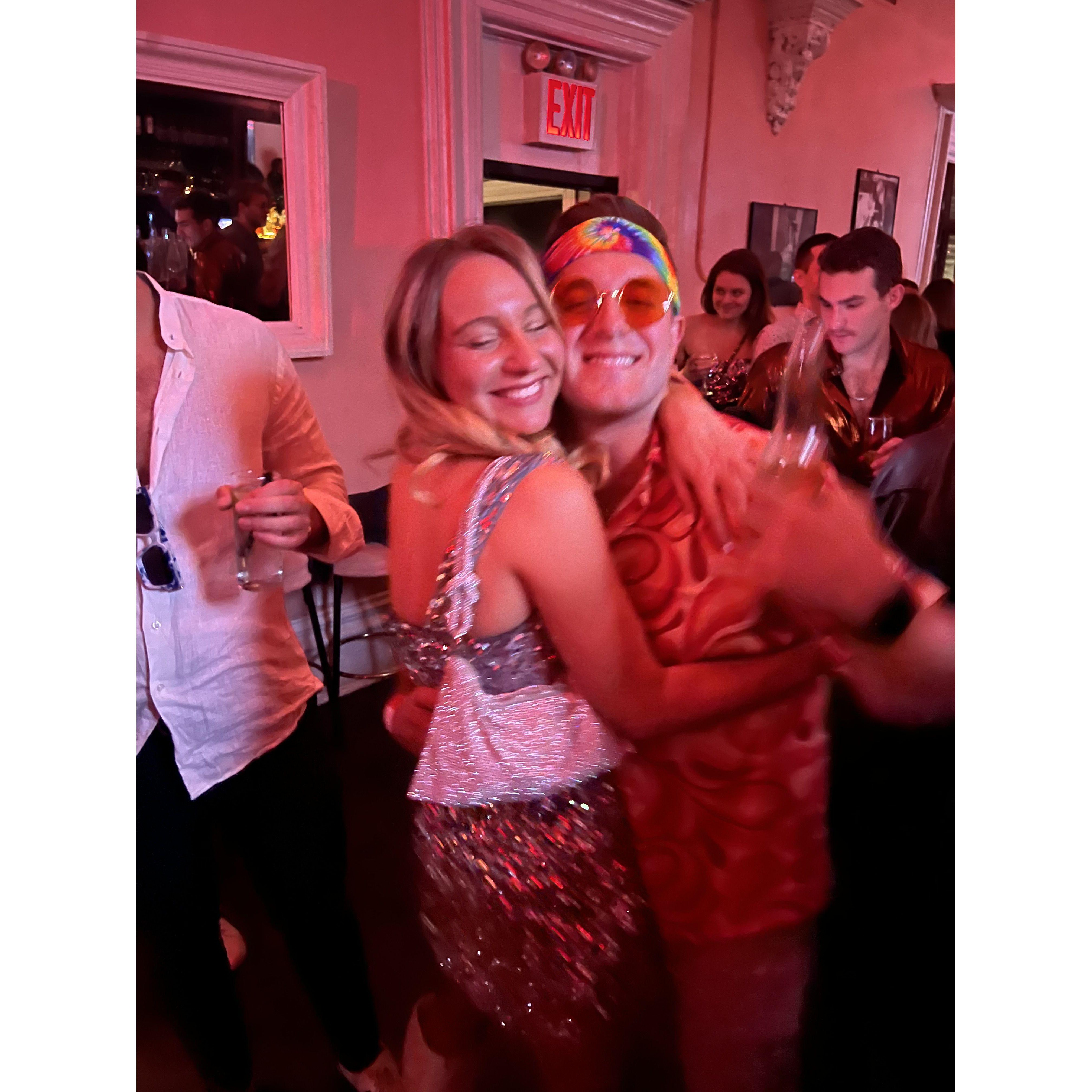 2024, getting groovy for Allyson's birthday