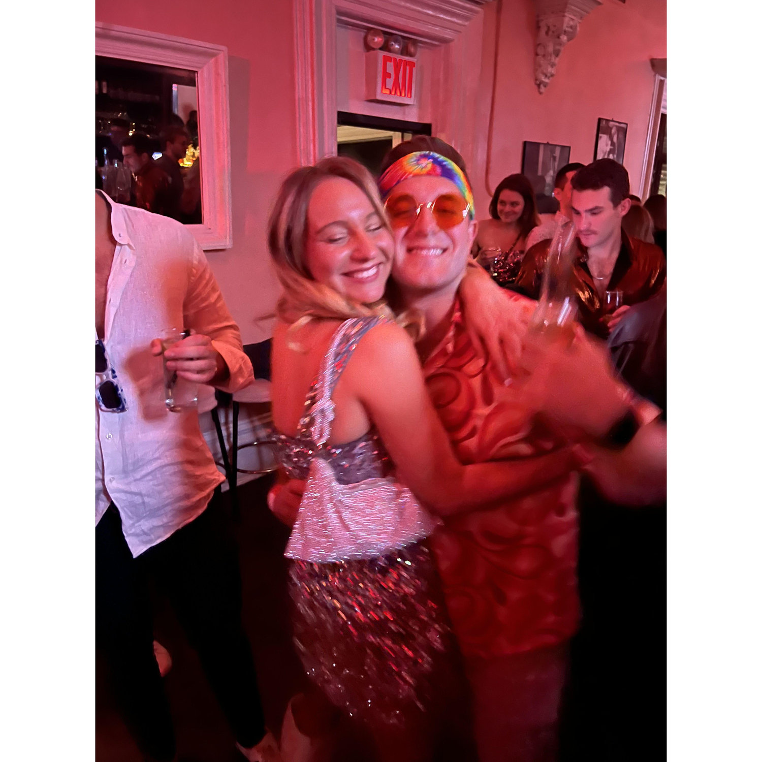 2024, getting groovy for Allyson's birthday