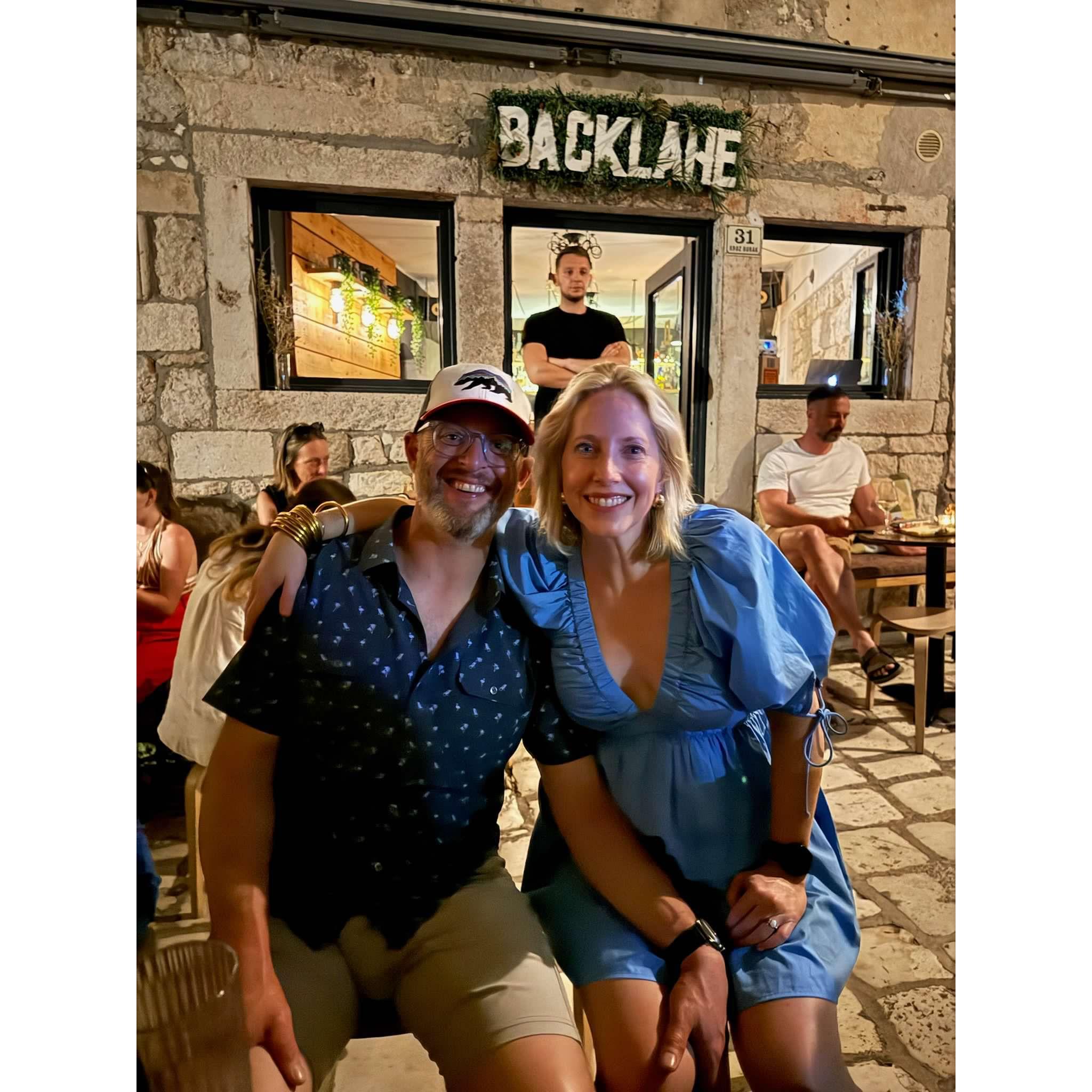 Late night in Split, Croatia - June 2024