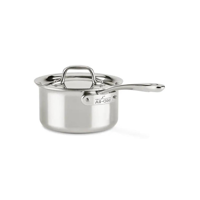 D3 Stainless Everyday 3-ply Bonded Cookware; Sauce Pan with lid; 1.5 quart