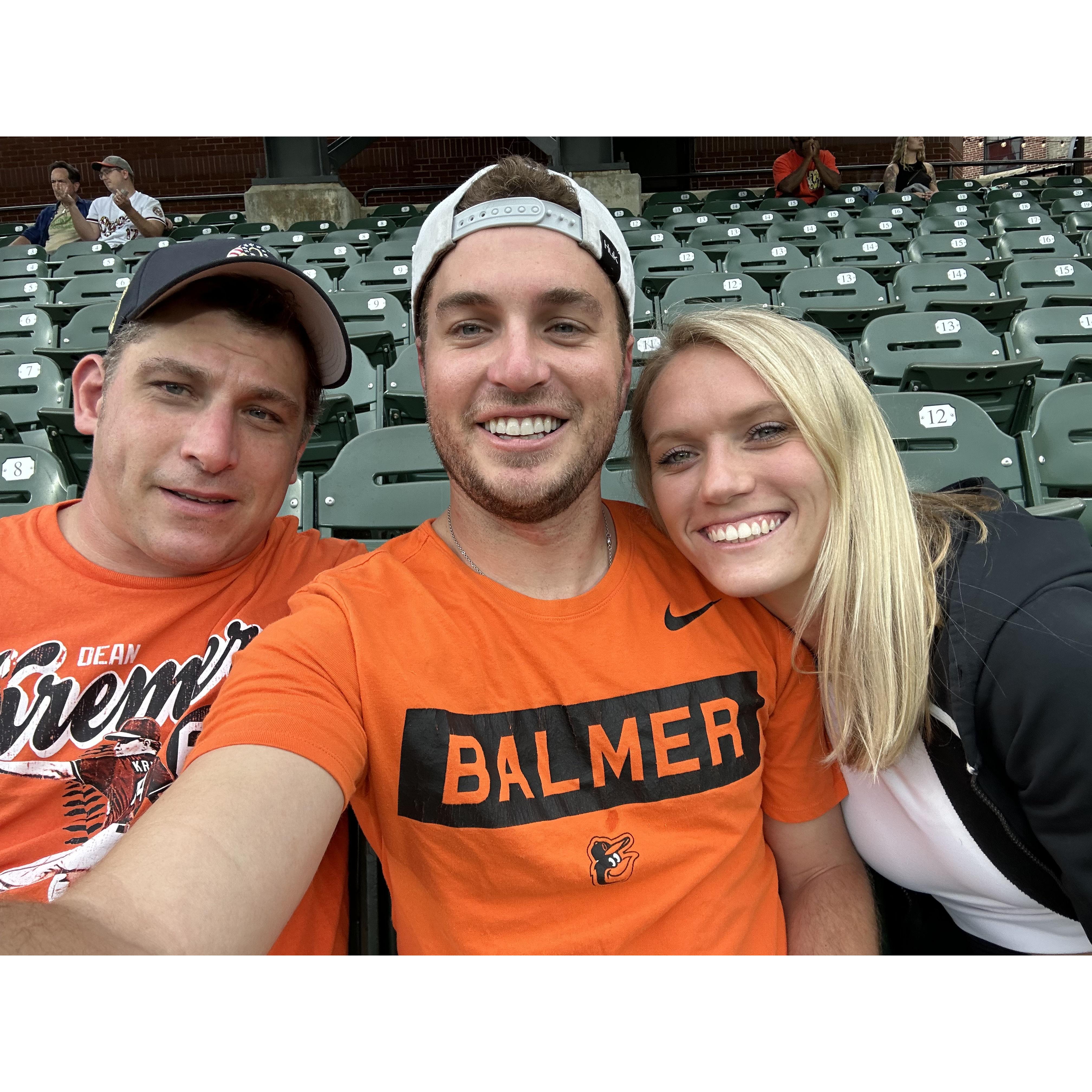 O's game with Rye Guy!