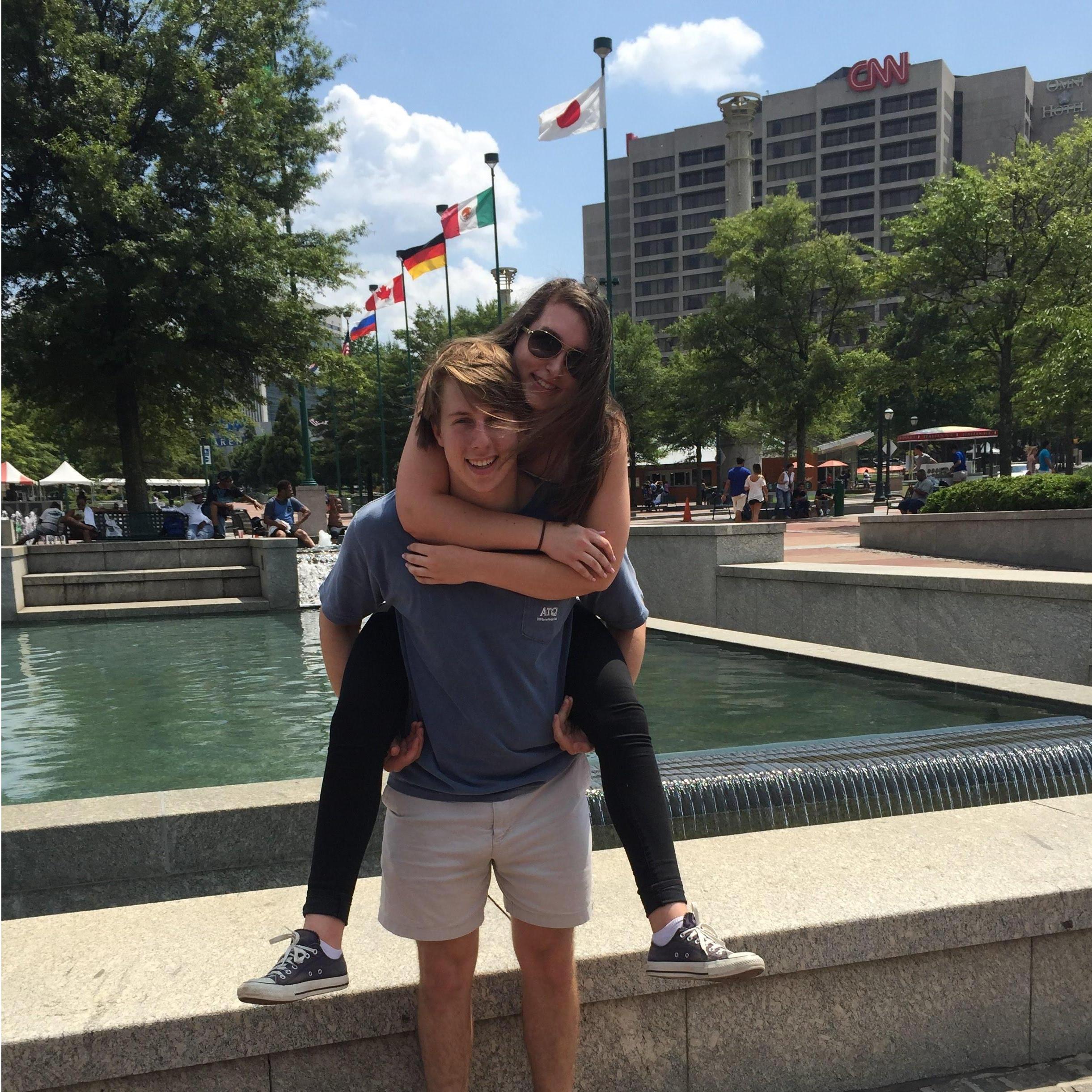 Alex's first trip to Atlanta in 2015