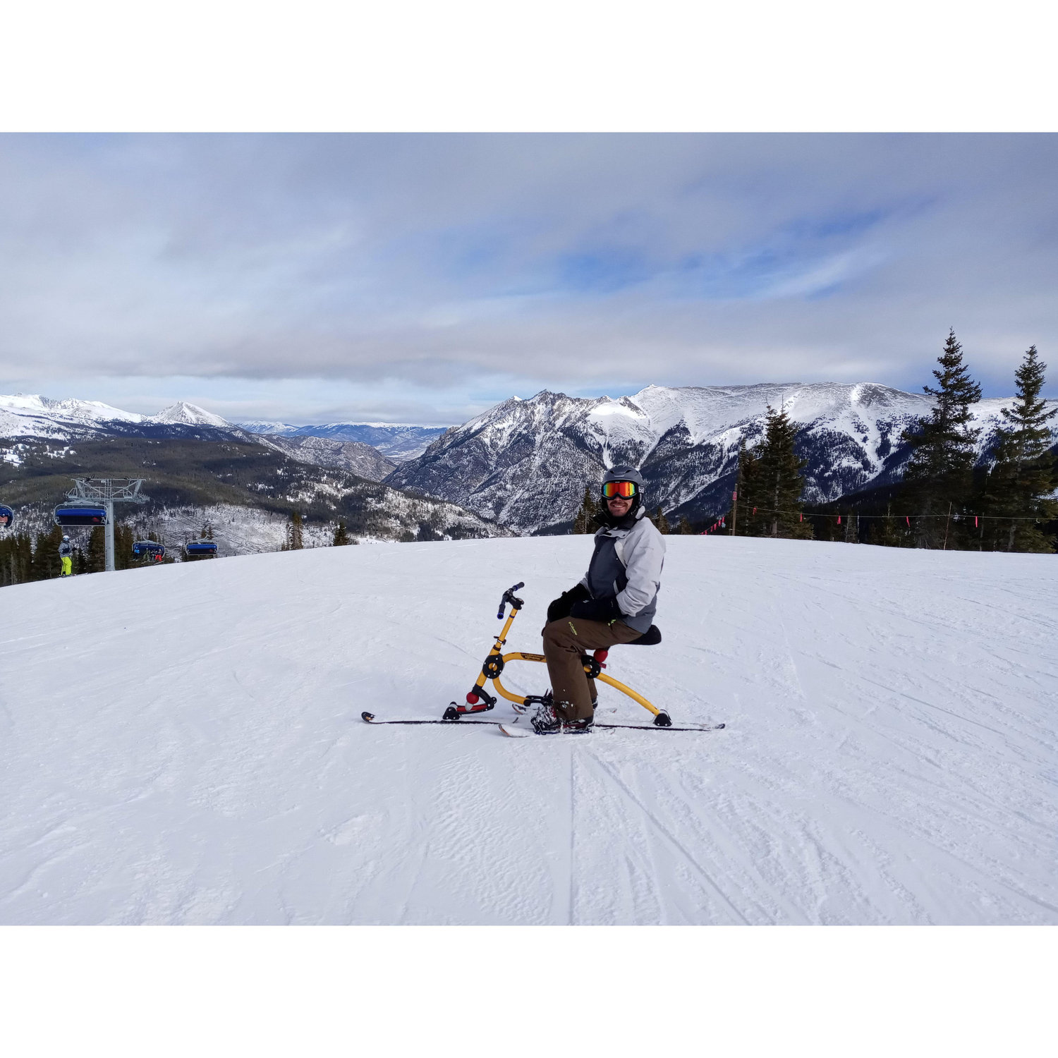 Snowbiking! Copper Mountain, CO