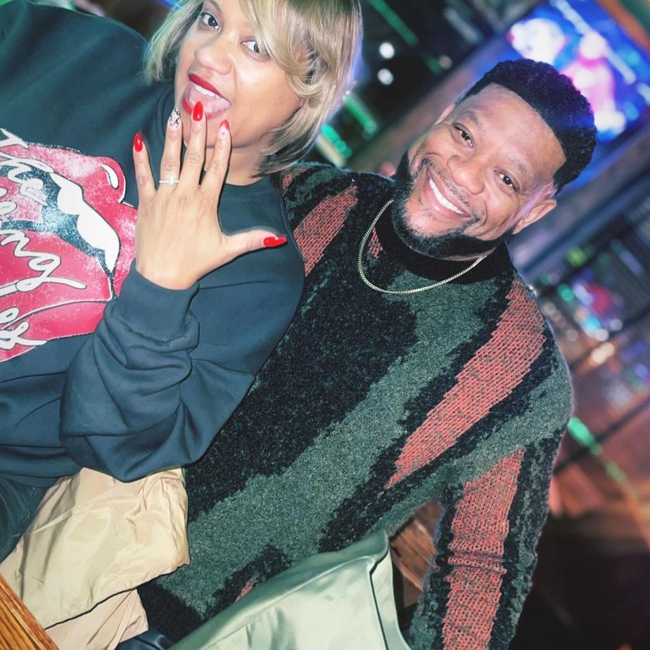 The night we got engaged 🥰🥹