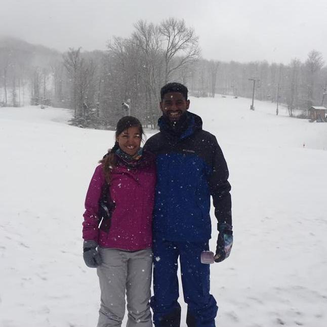 Fun Fact: Dylan and Daiana love snowboarding! Dylan considers it his second most favorite sport, after soccer, of course. West Virginia- March 2017