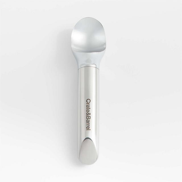 Crate & Barrel Stainless Steel Slotted Turner