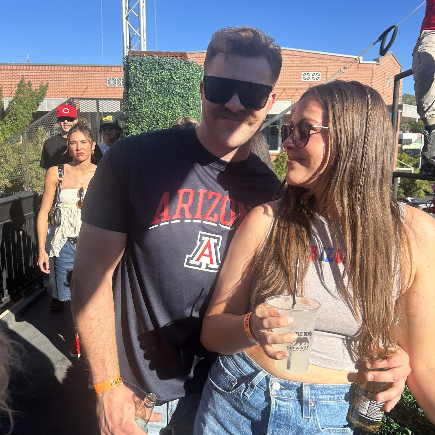 Taylor showed Casey around Tucson