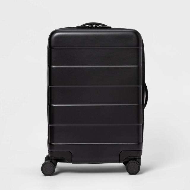 Hardside 20" Carry On Spinner Suitcase Black - Made By Design™