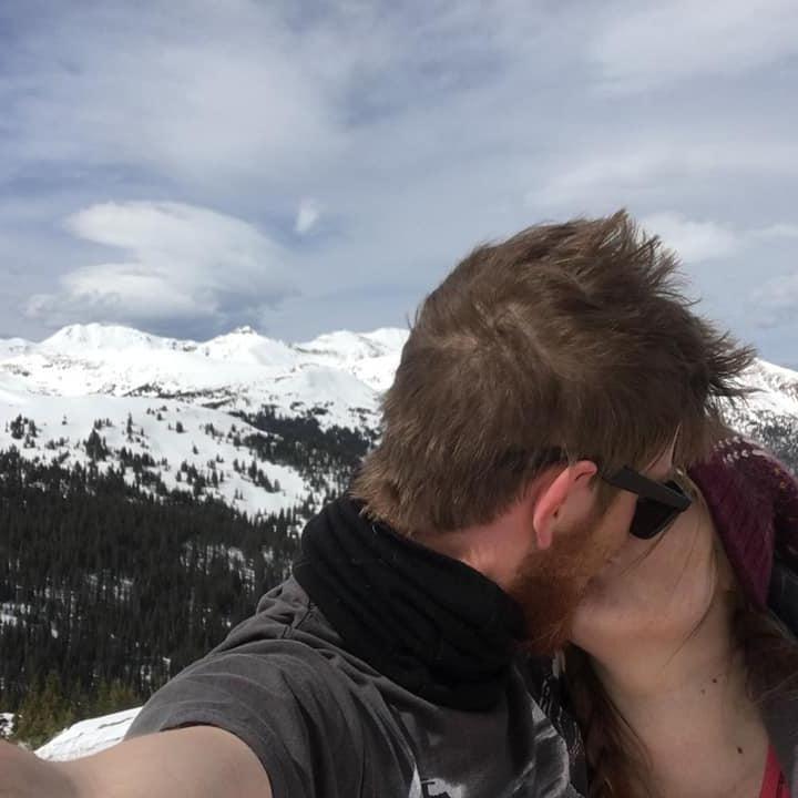 Continental Divide right before we made our relationship official in 2017