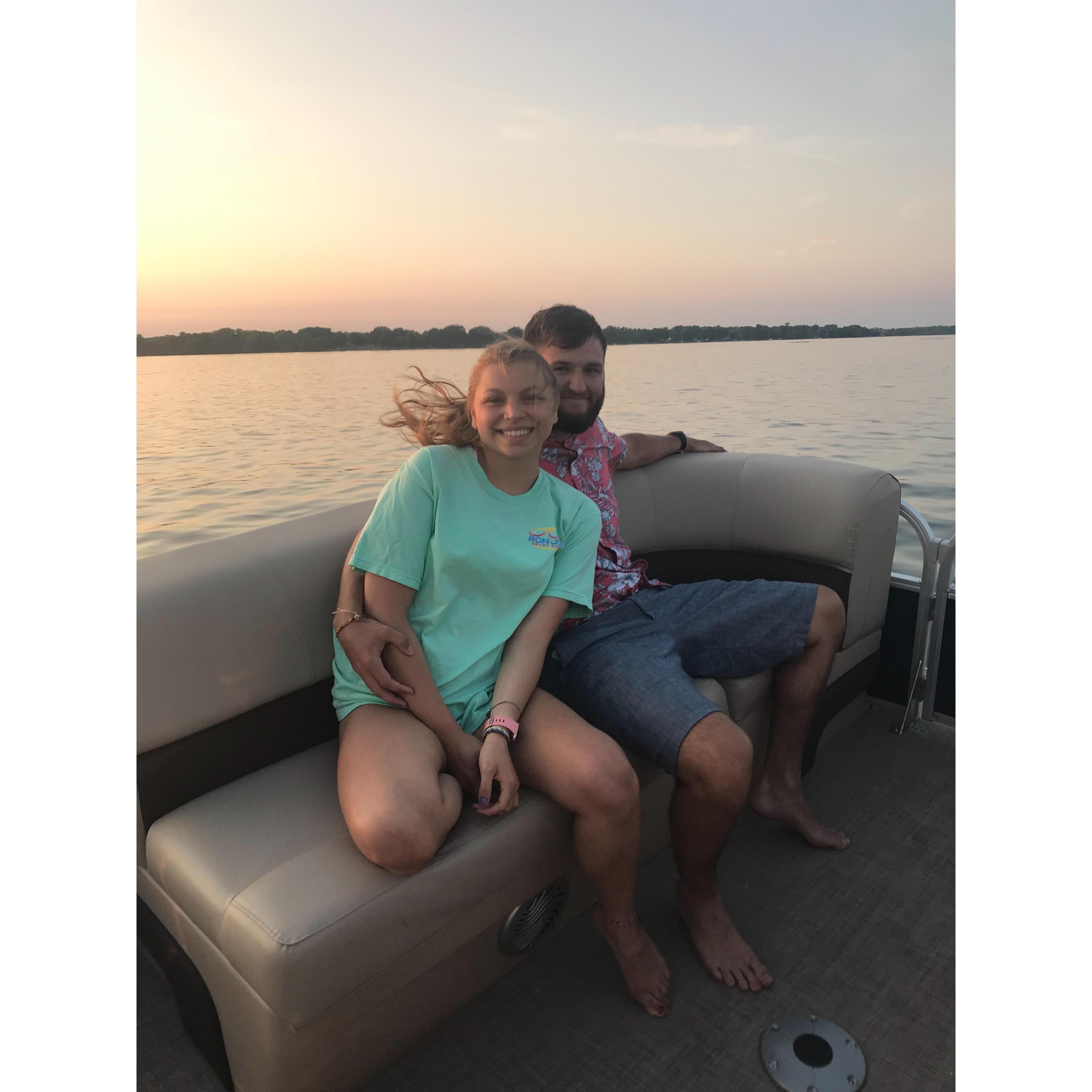 Boat ride on the St. Lawrence River 2019