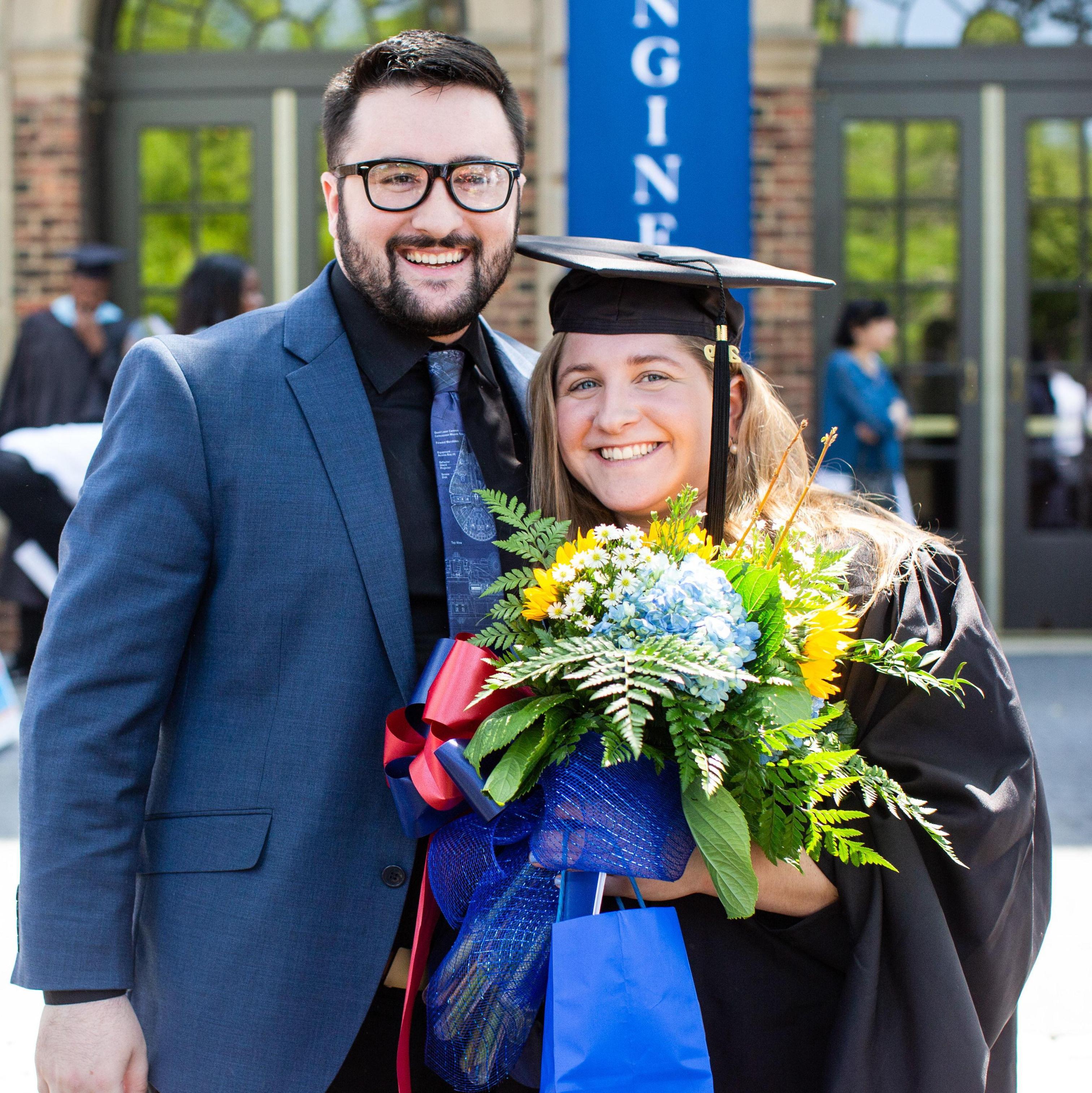My graduation from Grad School!