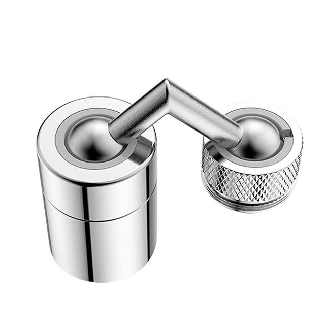 Cjupzi Multifunctional Bathroom Faucet Sprayer, Rotatable Splash-Proof Faucet Filter, Splash-Proof Face Wash Mode and Rinse Clean Mode Optional, Four-Layer Filter 2020 New