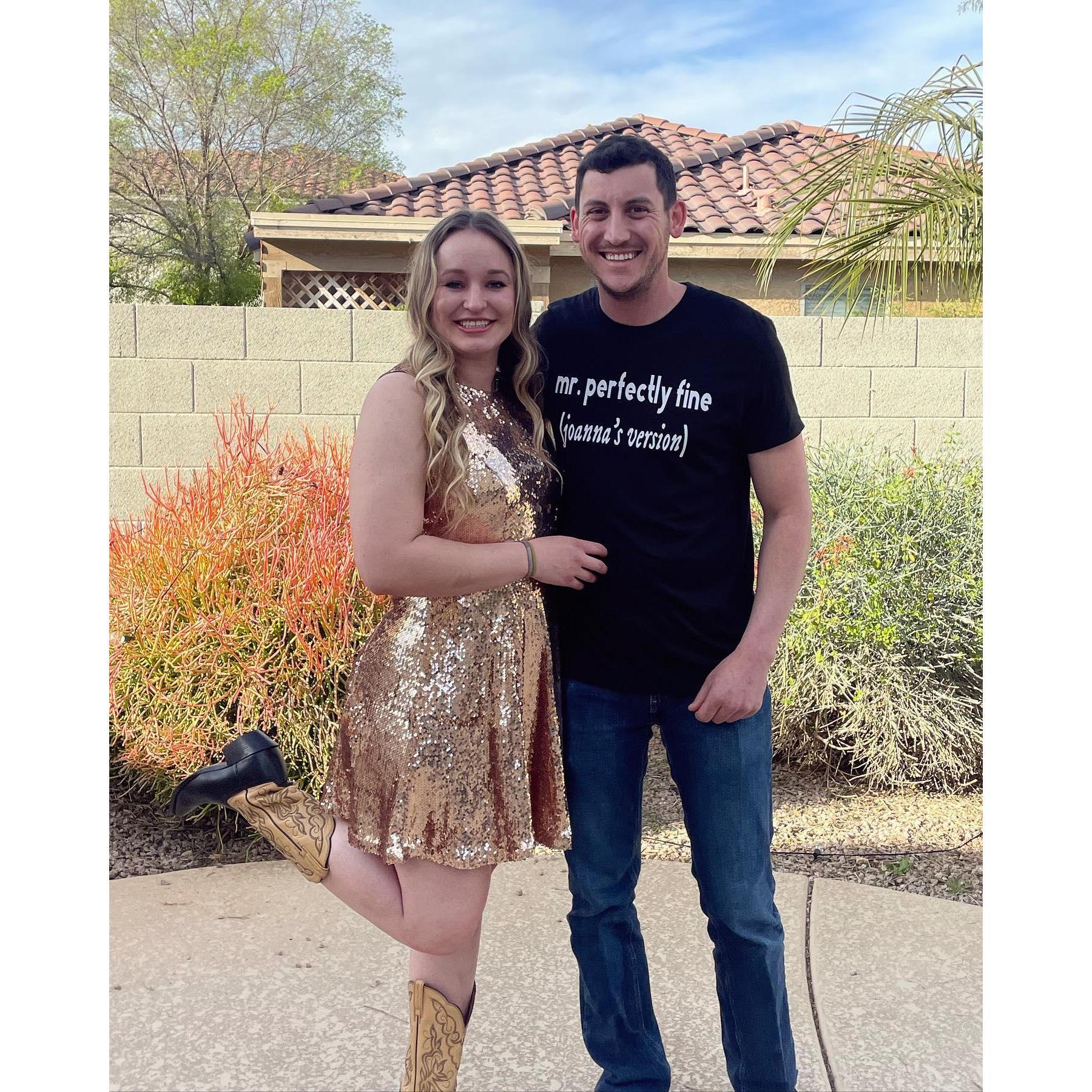 Joanna taking Evan to his first Taylor Swift concert