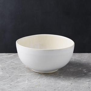 Caspian Cream Reactive Glaze Cereal Bowl