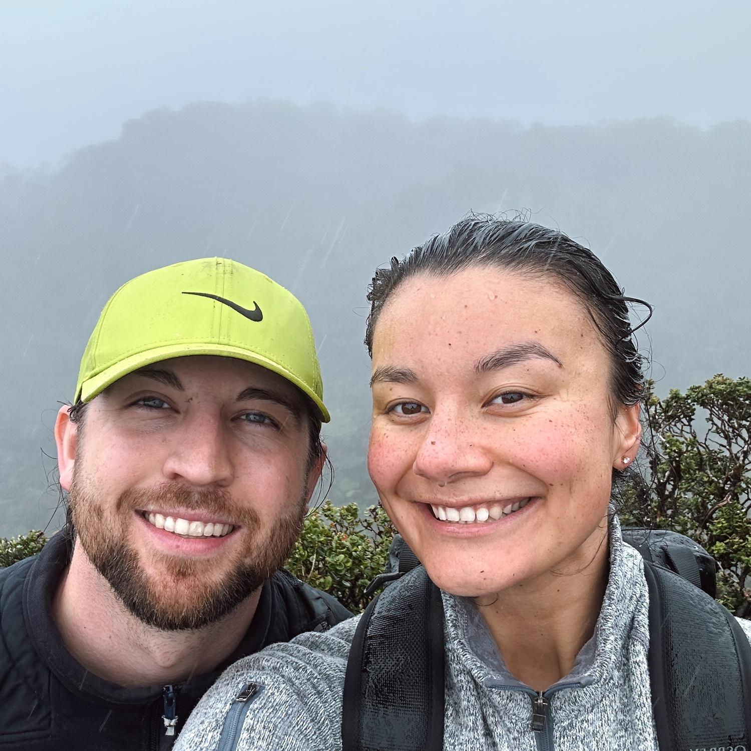 One of our most physical feats…Summiting Mount Ka’ala in Hawaii