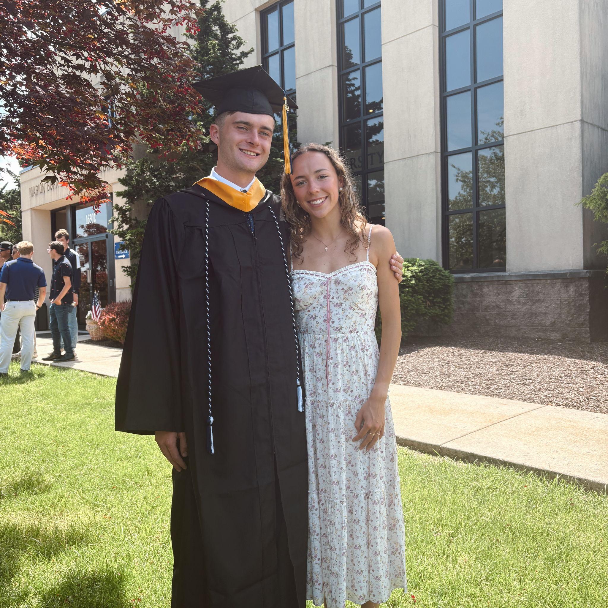 John's graduation from the Mount!