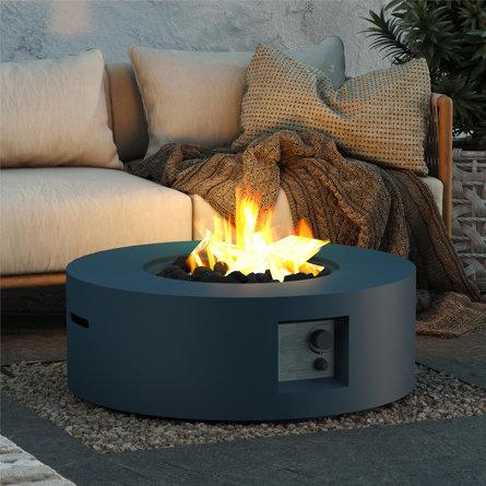 Antonien 11'' H Outdoor Firepit with Lid