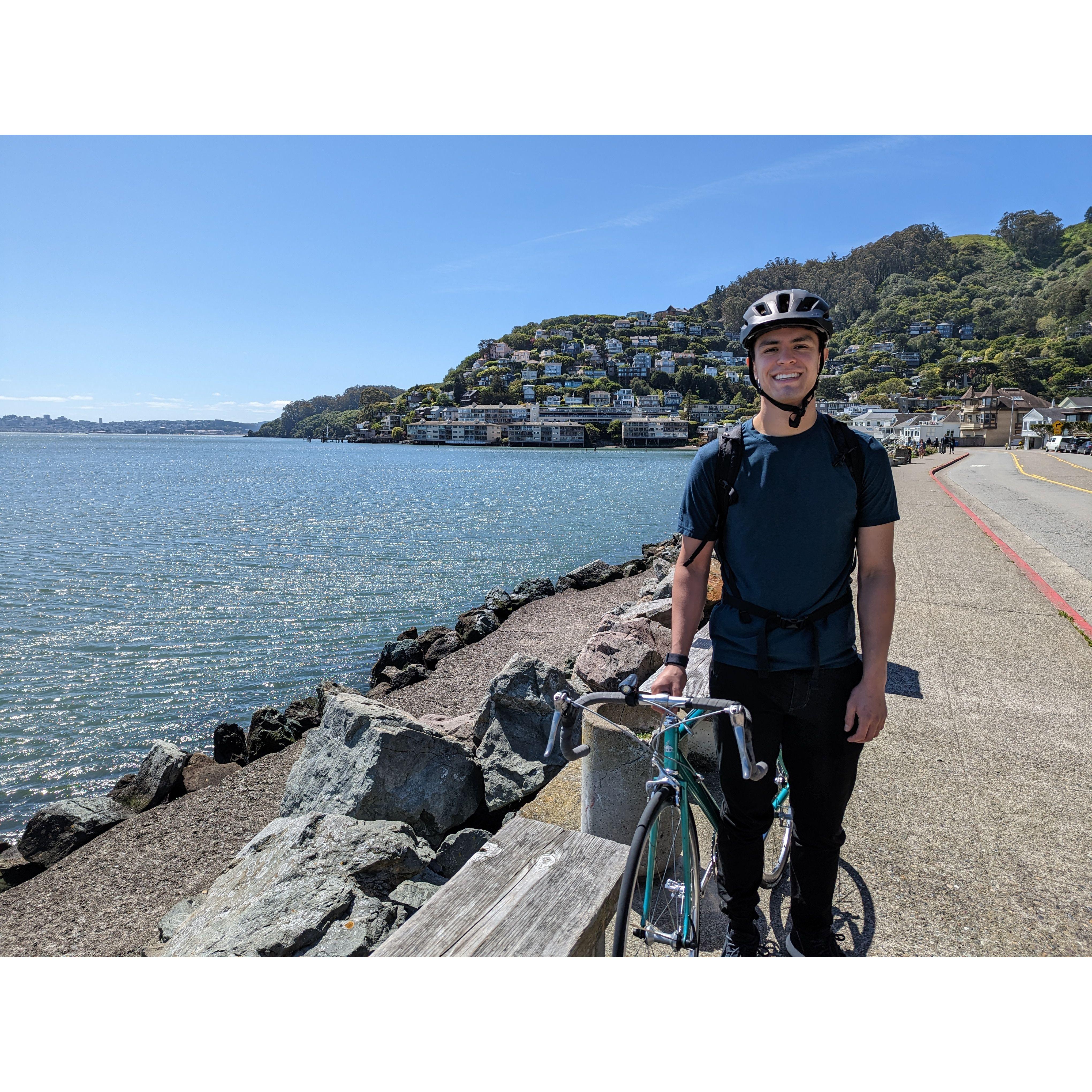 Bike ride to Sausalito.