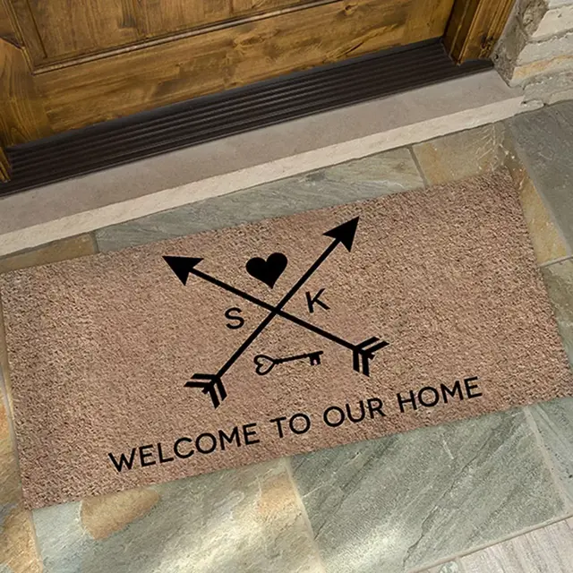 Arrows of Love 24-Inch x 48-Inch Door Mat