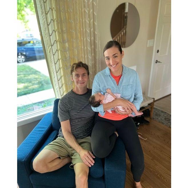 Our first time visiting baby Eva