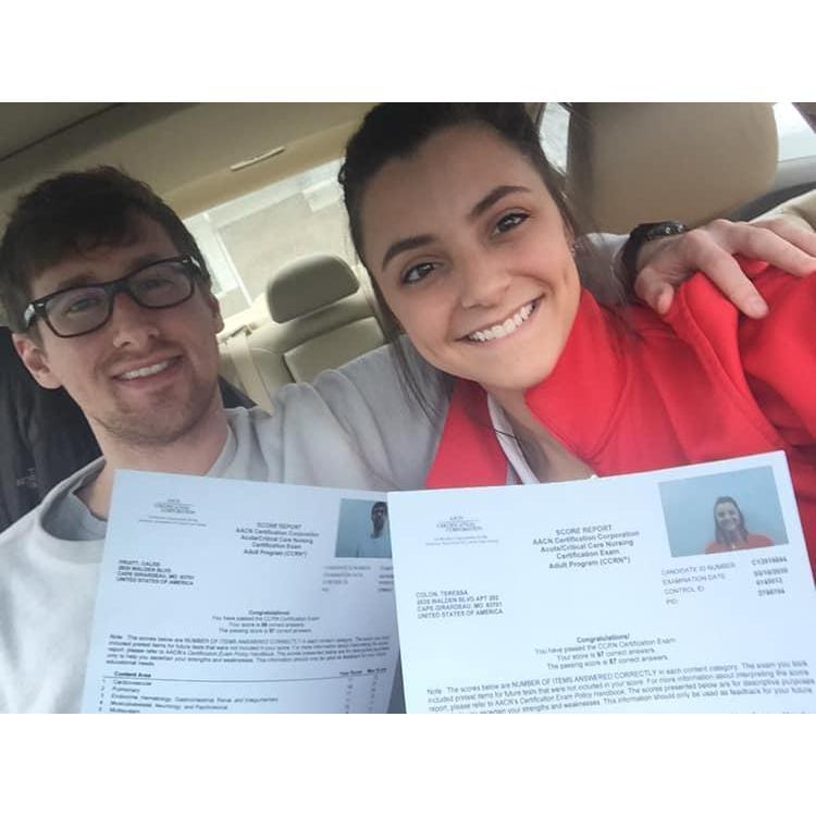 Offically Critical Care Registered Nurses! 2020