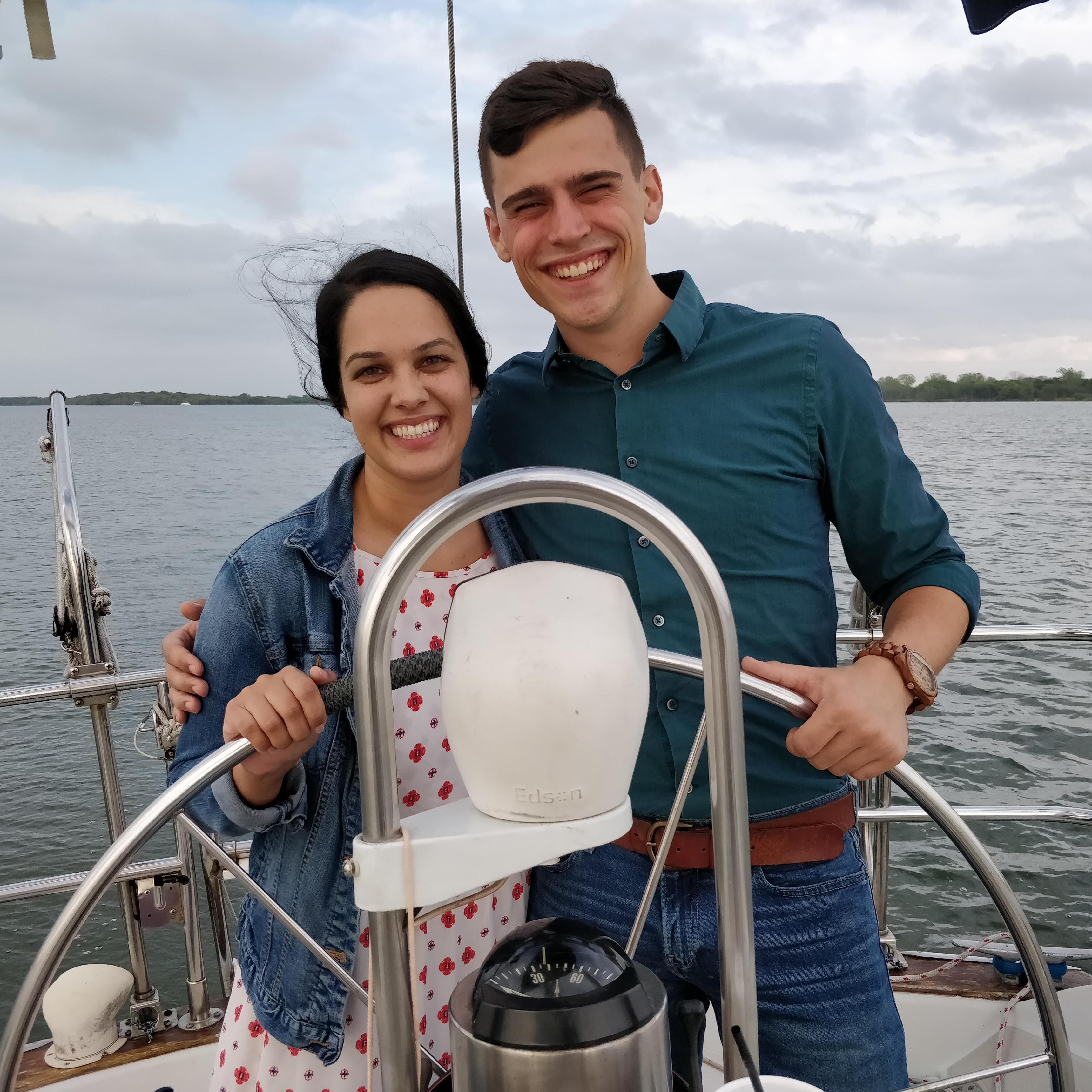 Sailing is always in order....Zac definitely knows how to spoil a girl