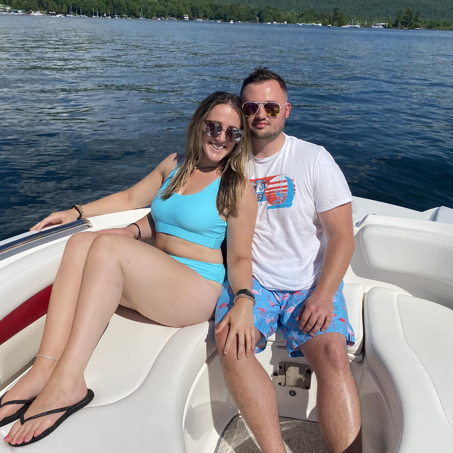 Lake George 2020 - One of our happy places that we share with Patrick’s family!