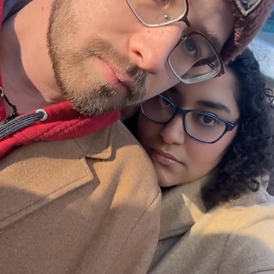 We just got these super cool coats that we wanted to look serious in