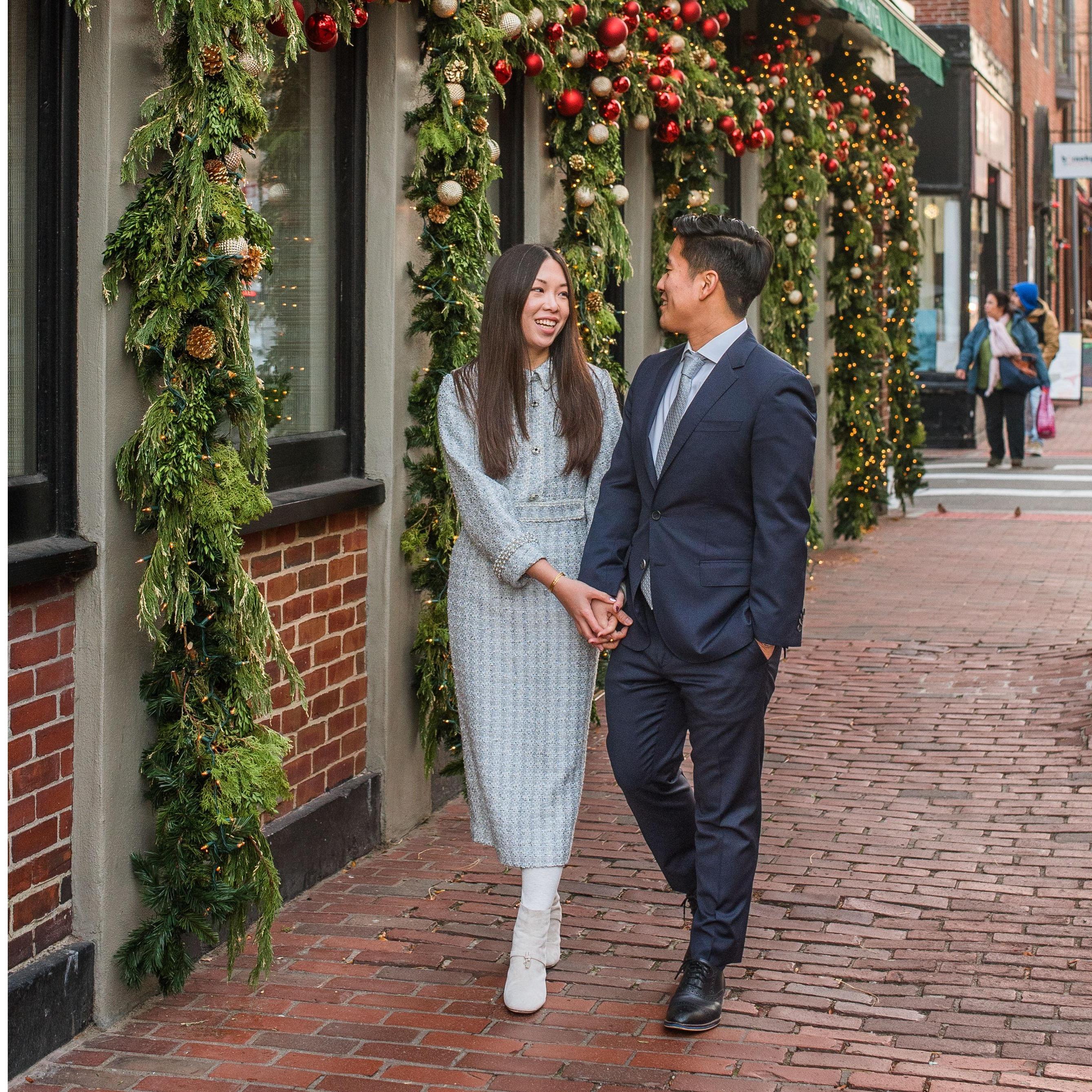 We got legally married on December 8, 2023 in Boston.