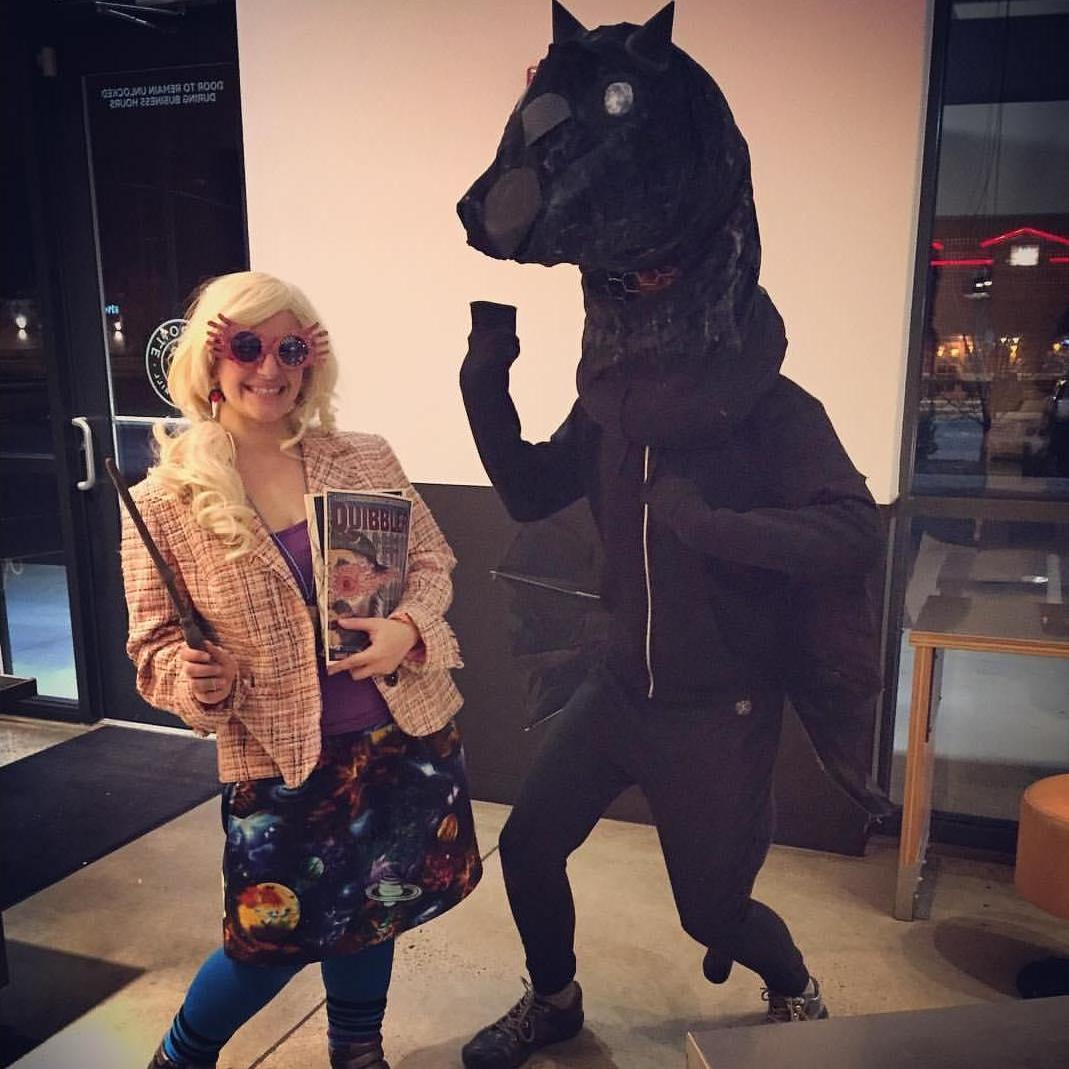 10 points if you guess who/what we were for Halloween...