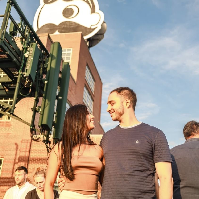 A special day Celebrating Domenico's 30th birthday at the Natty Boh Tower