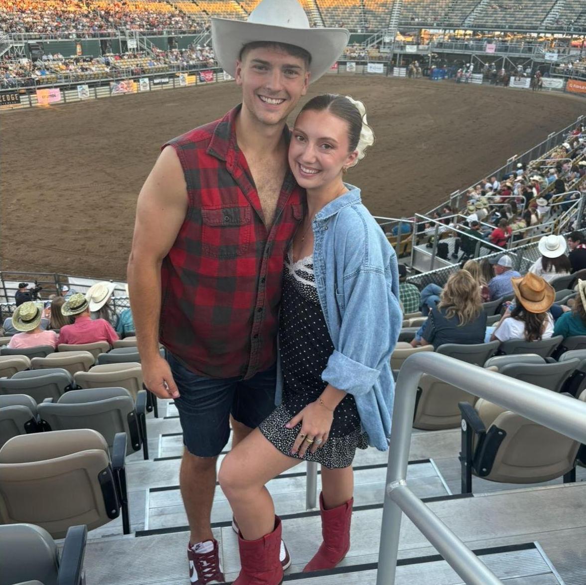 August 2024 - Mattias took Claire (a self proclaimed midwestern cowgirl) to the rodeo and she learned a lot.