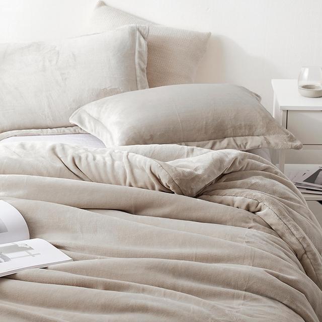 The Original Plush - Coma Inducer® Standard Sham - Almond Milk