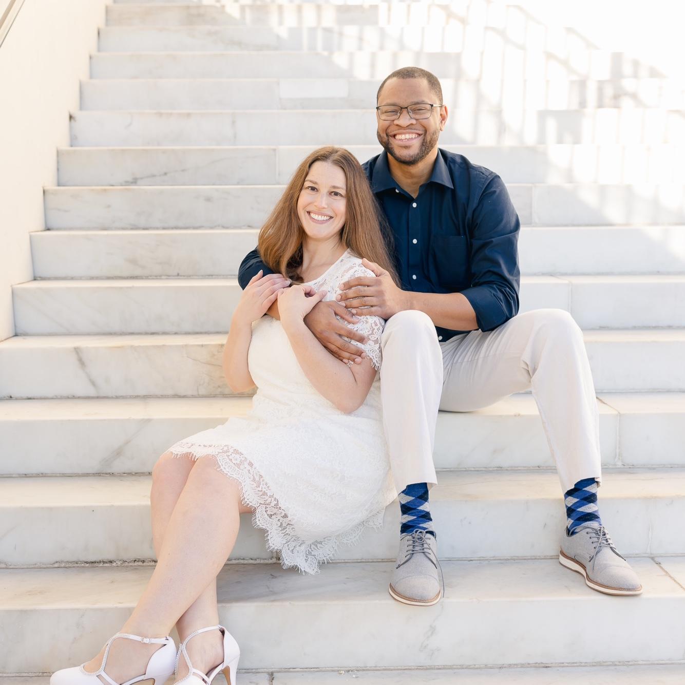 On the Abraham Lincoln steps
