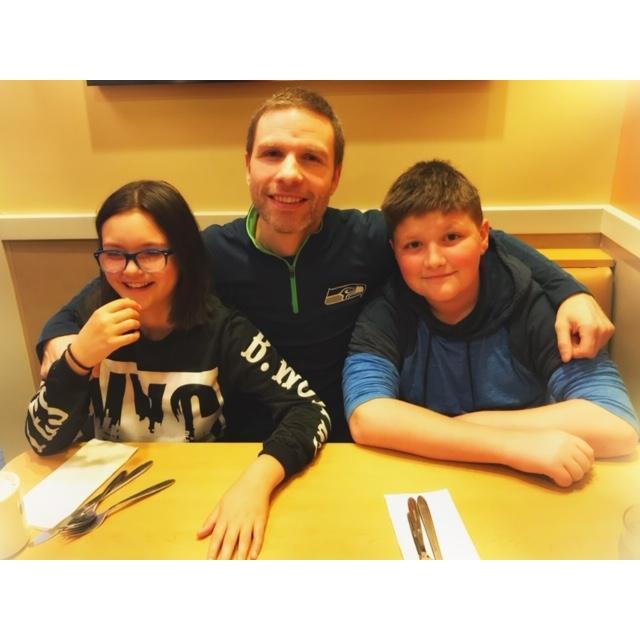 Happy Father's day to the one that made the choice to love these kids!