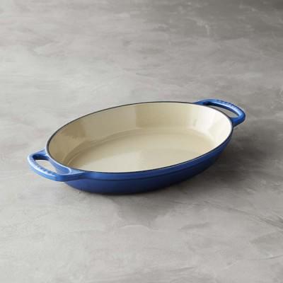 Le Creuset Cast-Iron Oval Baker, Lapis, 1 1/2-Qt.