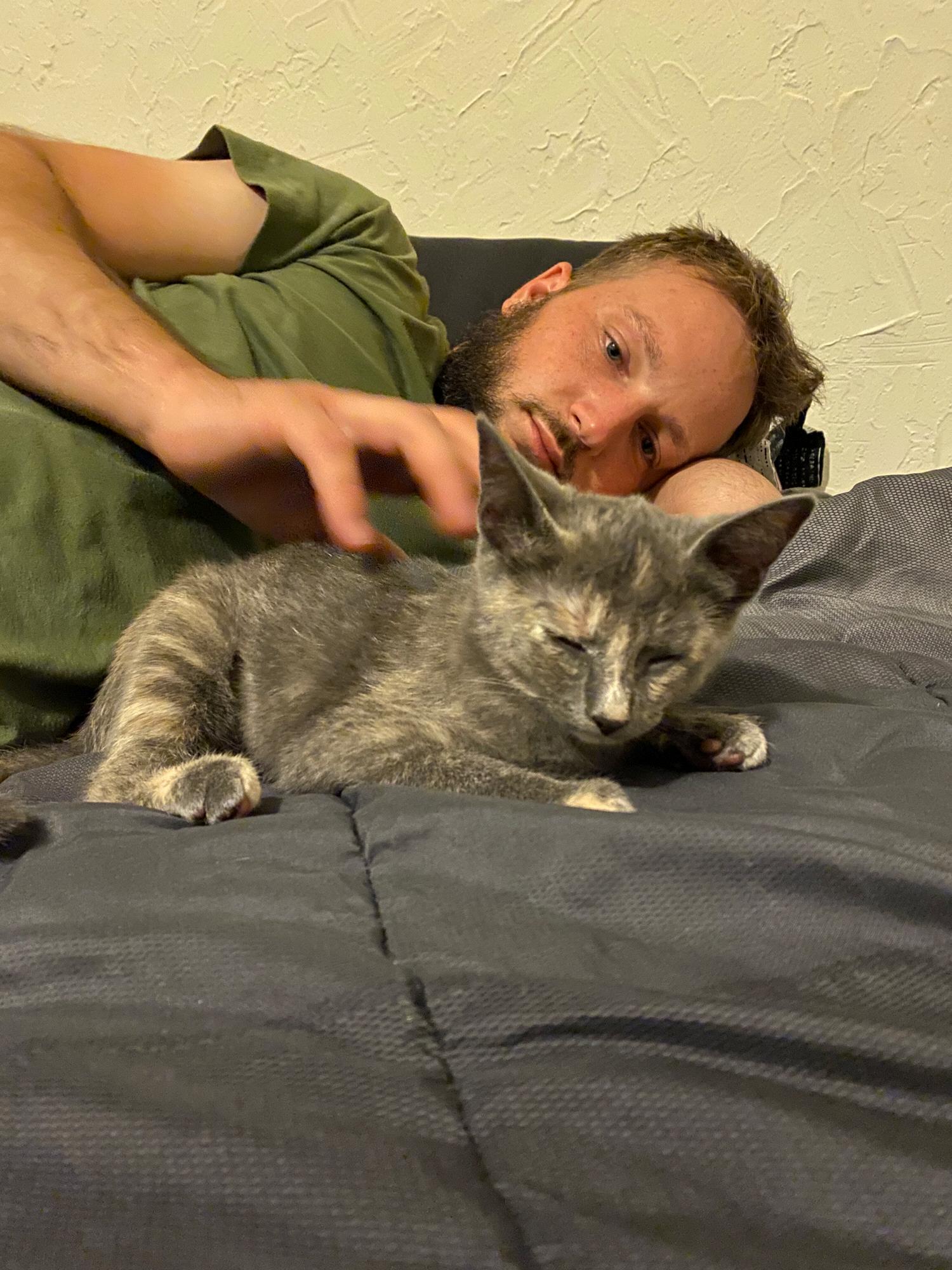 When we first got Miso and Loki!