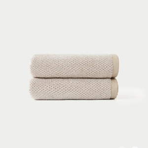 Nantucket Hand Towels (set of 2) | Color: Heathered Sand