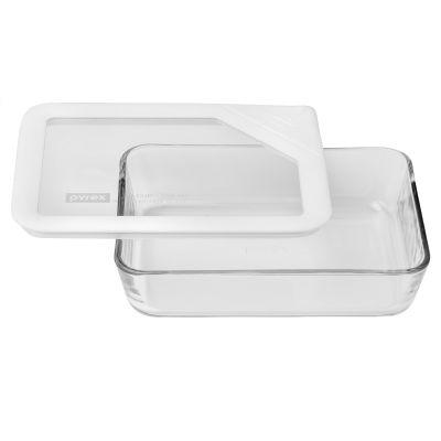 Pyrex®Ultimate 3 Cup Rectangular Storage Dish, White