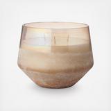 Beautifully Done Coconut Milk Mango Large Baltic Glass Candle