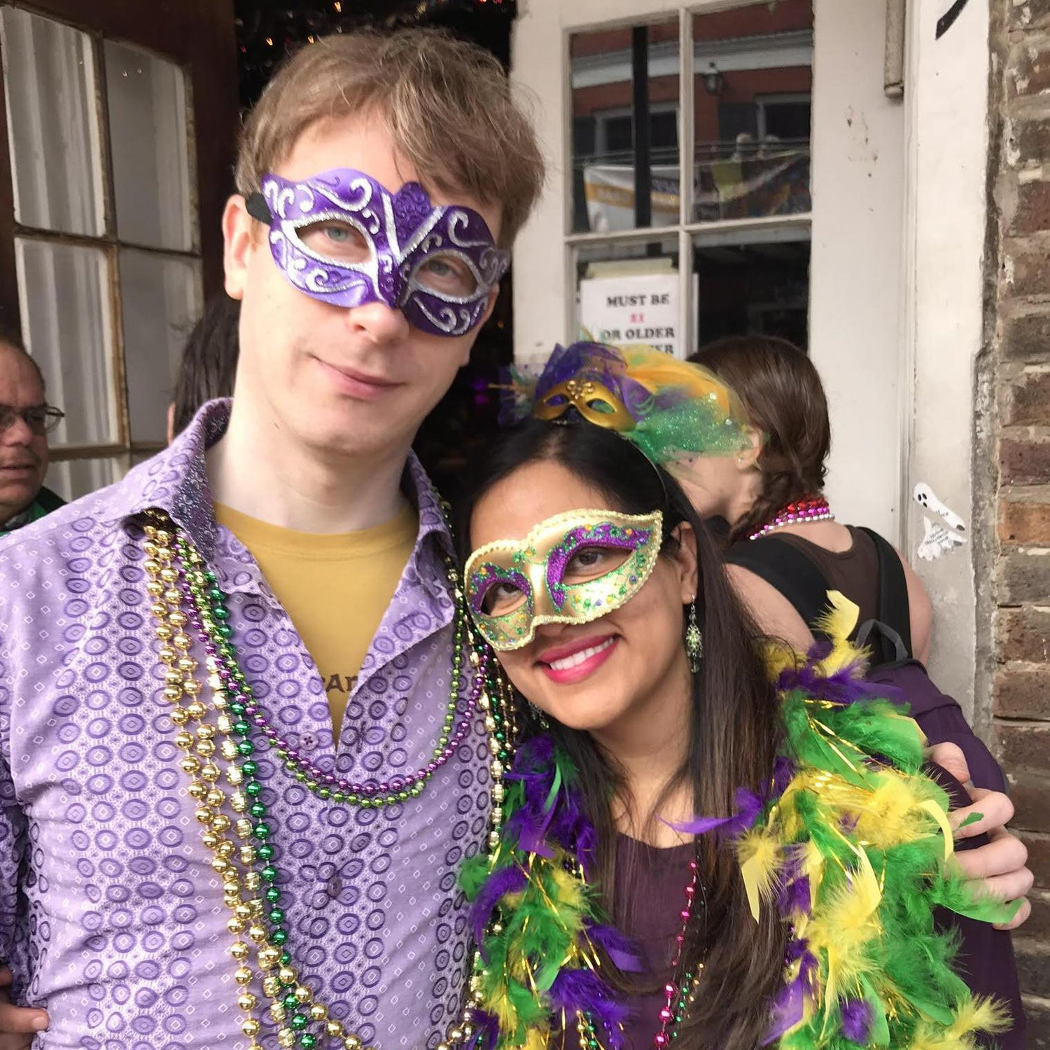 We're ready for Mardi Gras!