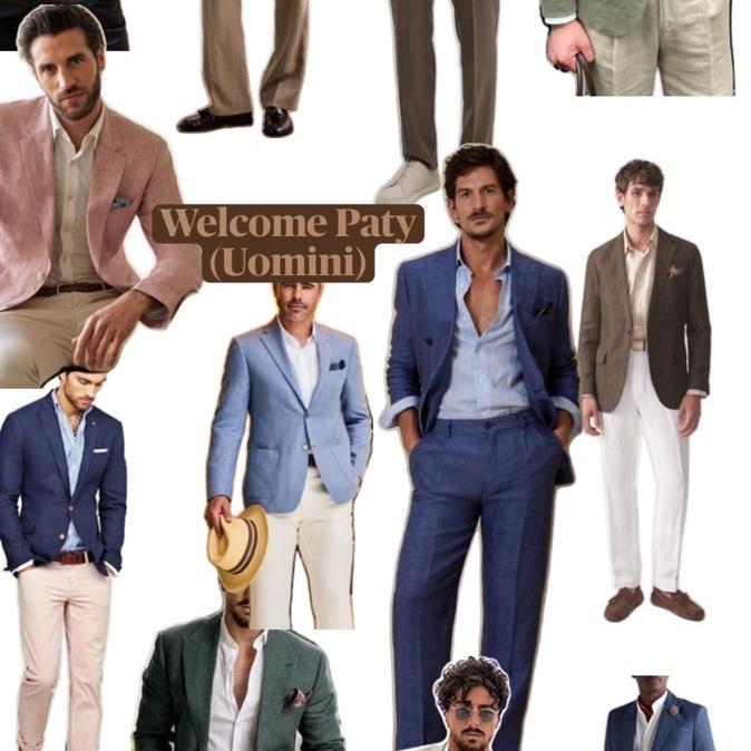 Welcome Party Attire. Romantic garden party.