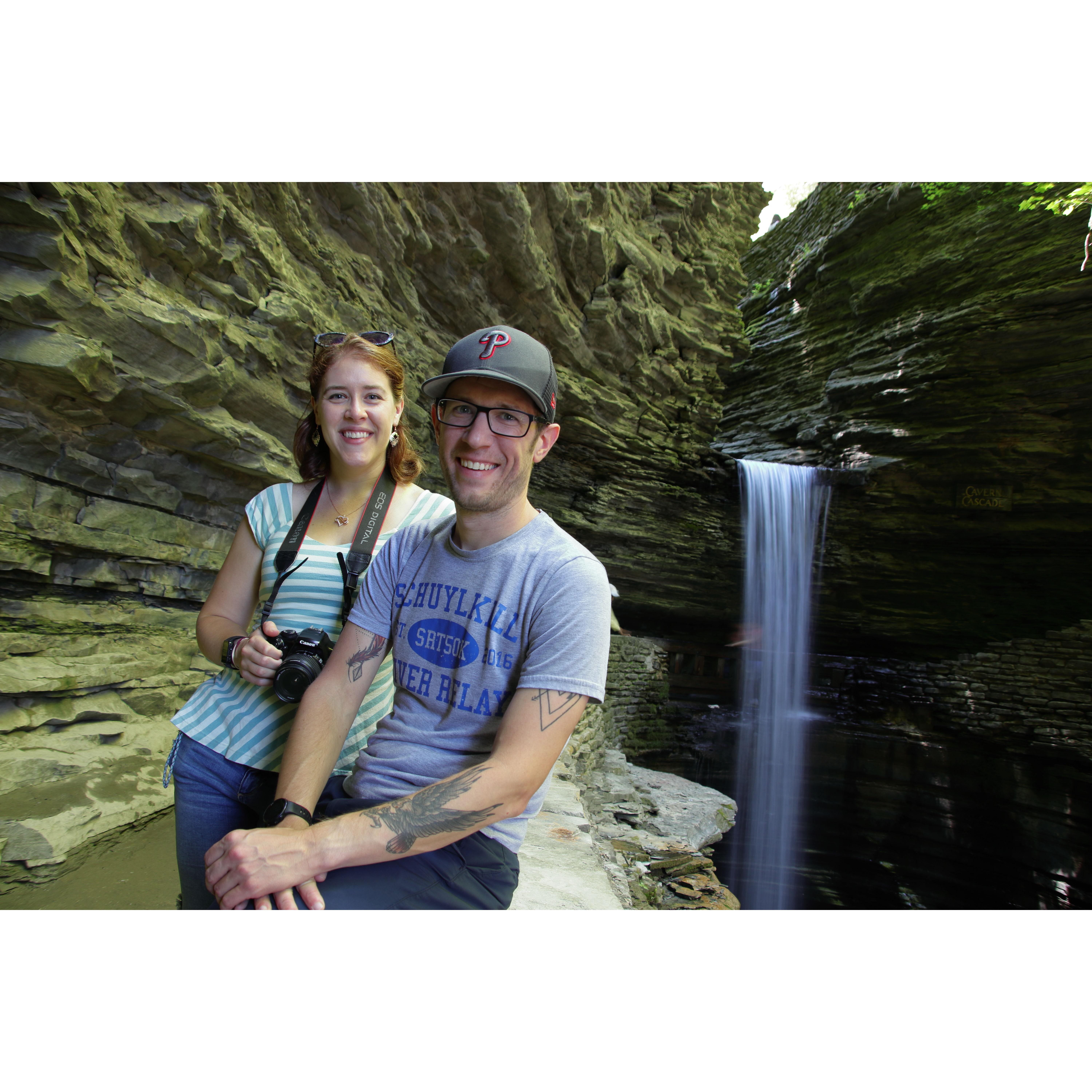 Chasing waterfalls at Watkins Glen