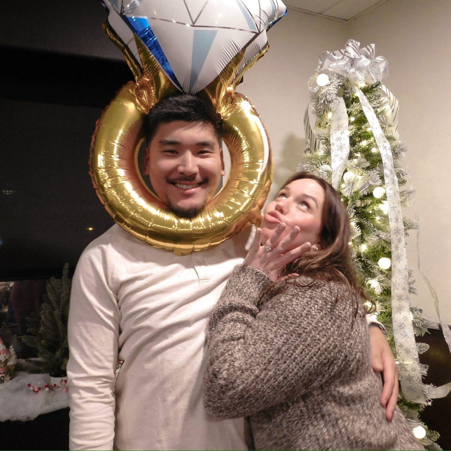 These goofballs are tying the knot!